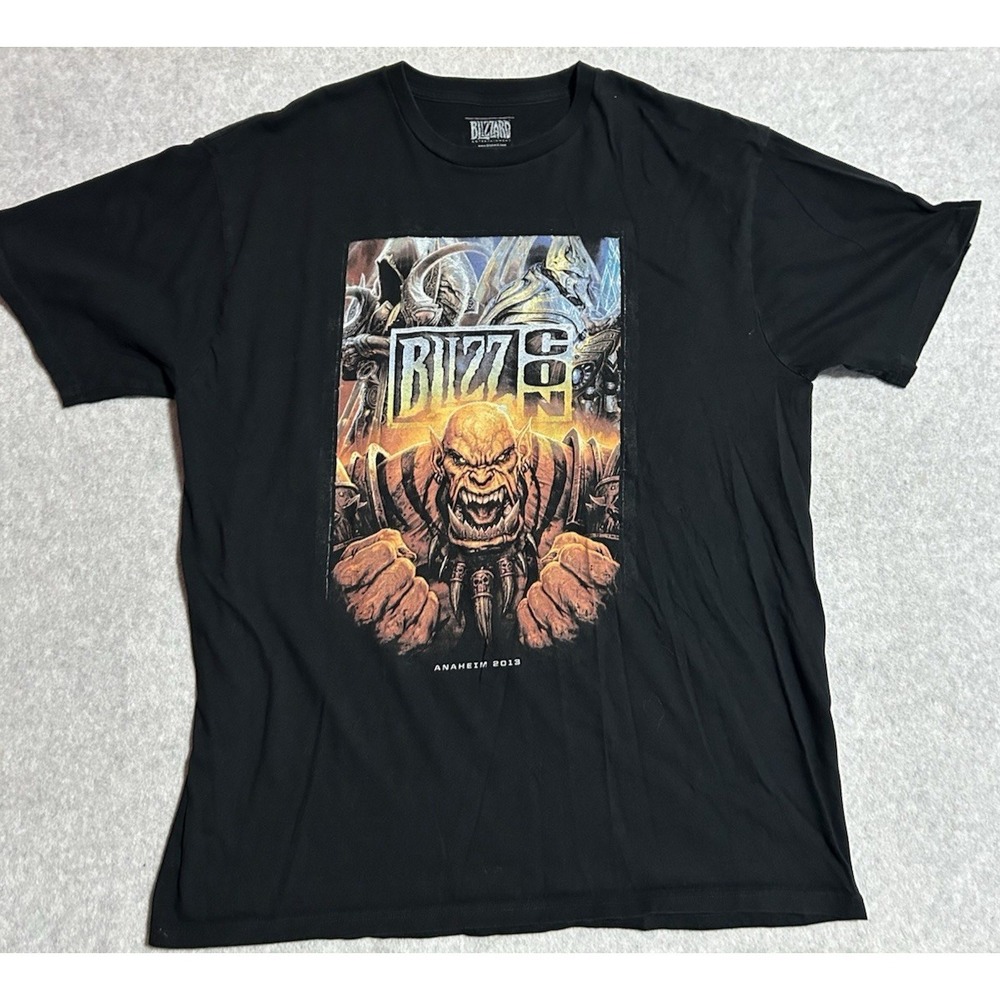 World of Warcraft Blizzcon 2013 Keyart XL Shirt Unisex Blizzard Garrosh Diablo